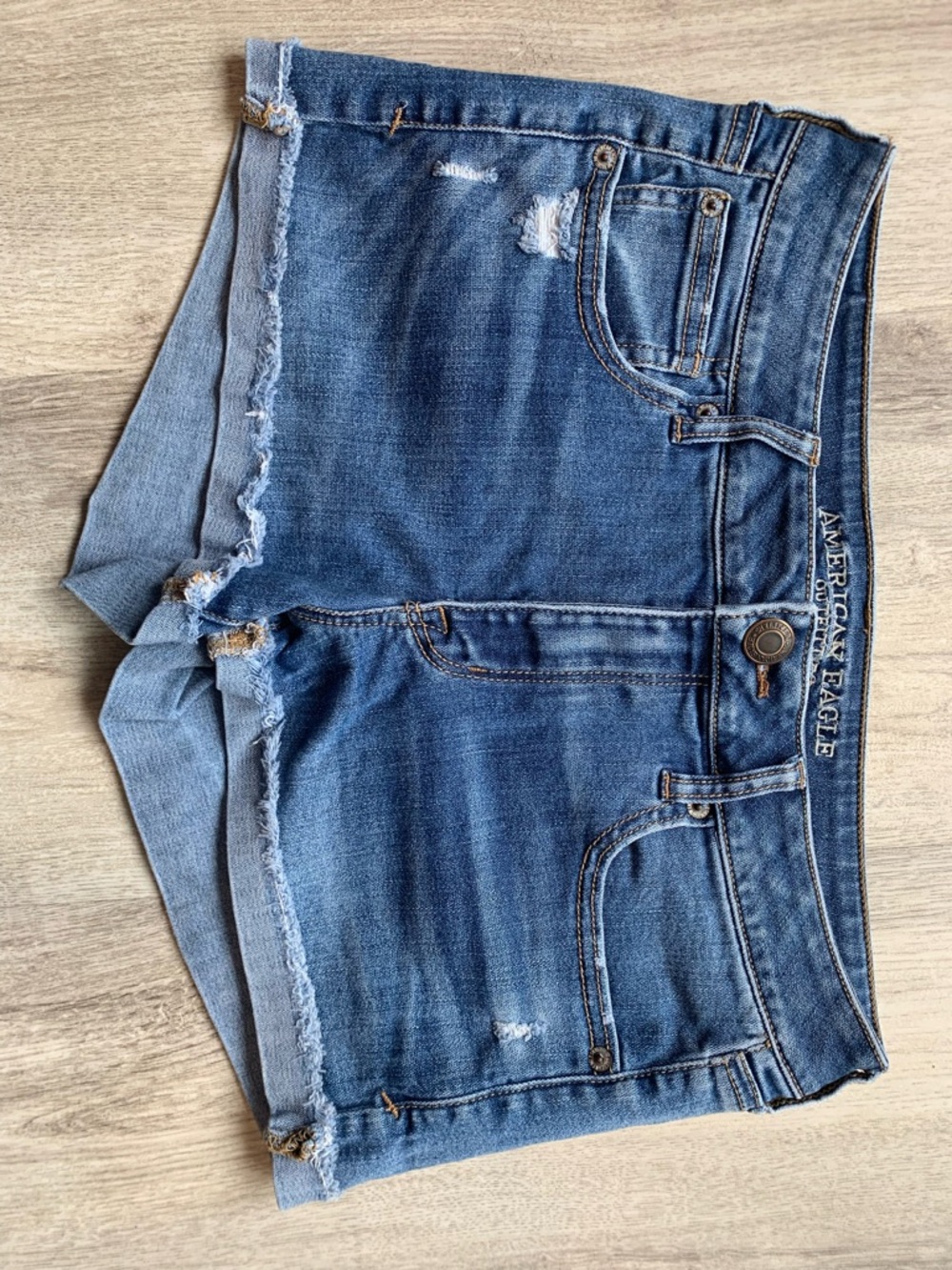 American Eagle Outfitters Blue Denim Jean Shorts